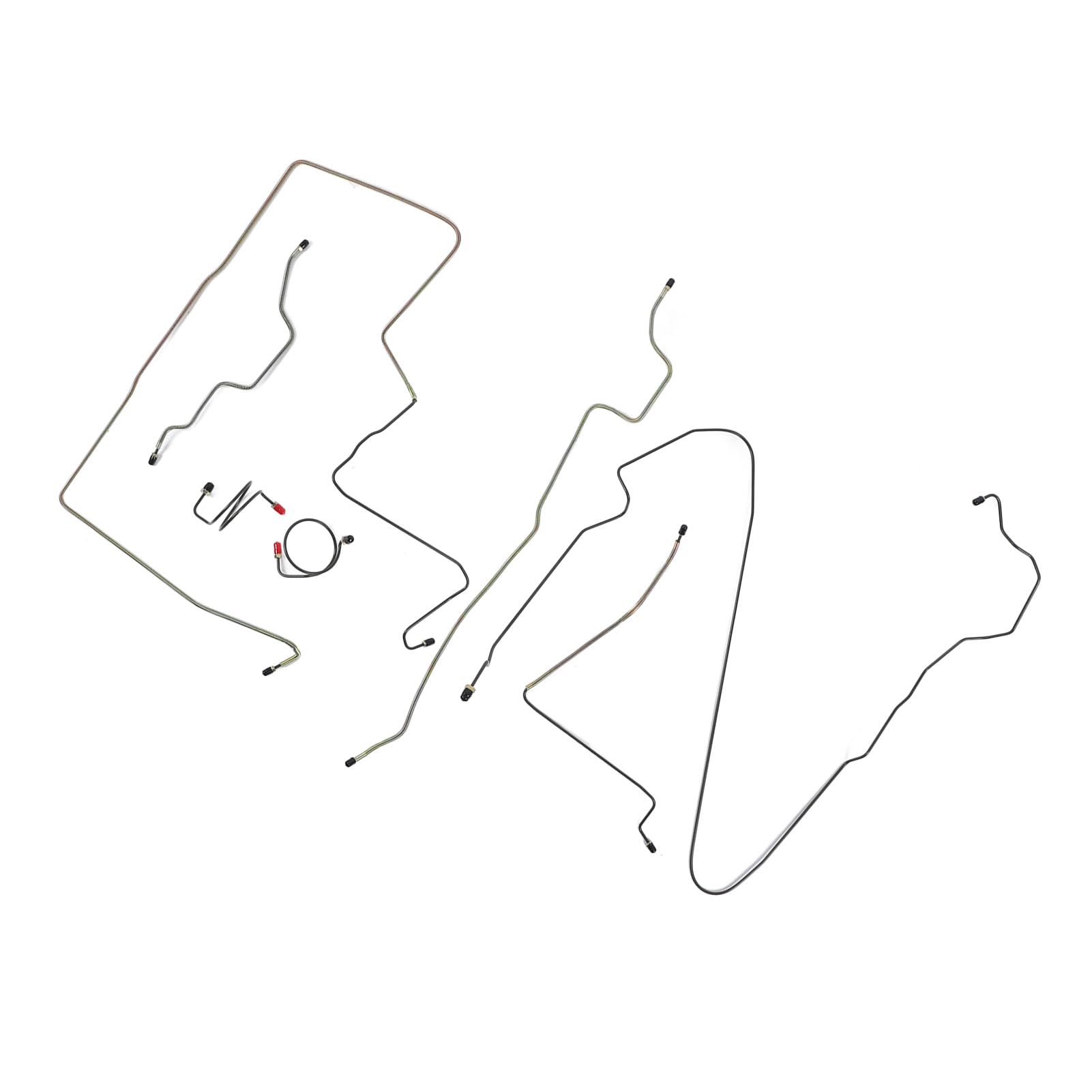 Edelstahl Bremsleitungssatz, Vorgeformt 1987-1995