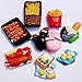 whbage Calamita da frigo 5pcs magneti per frigo Cartoon Simpatici magneti per Animali in Peluche per Bambini Adesivi per frigo Magnete per Frigorifero Stile Casuale Fridge Magnets