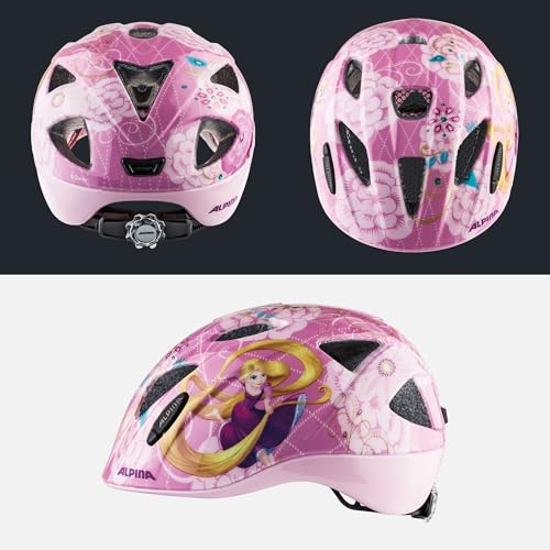 Alpina XIMO Helm Jungle Book Kinderfahrradhelm, Rapunzel Gloss, 45-49 cm – Ansicht 5