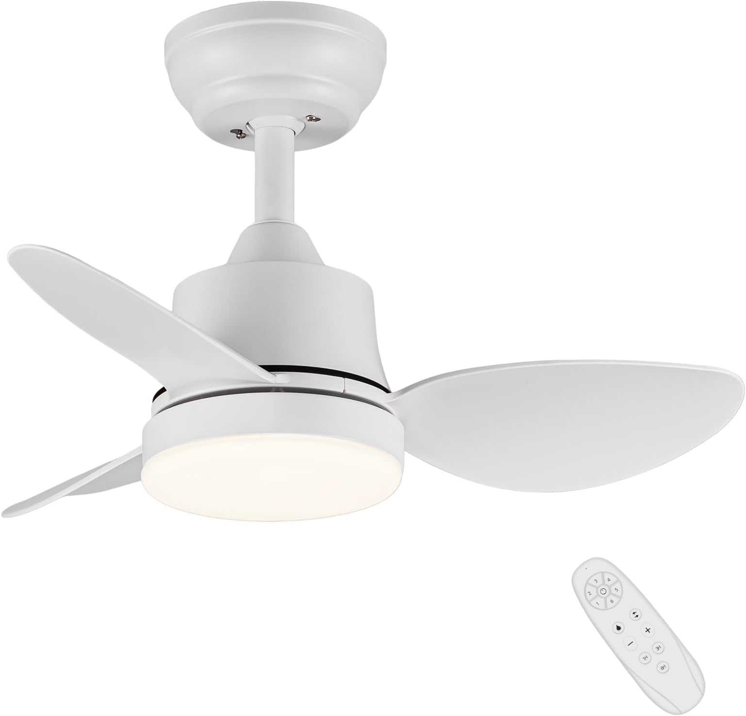 Newday 24inch Ceiling Fan White
