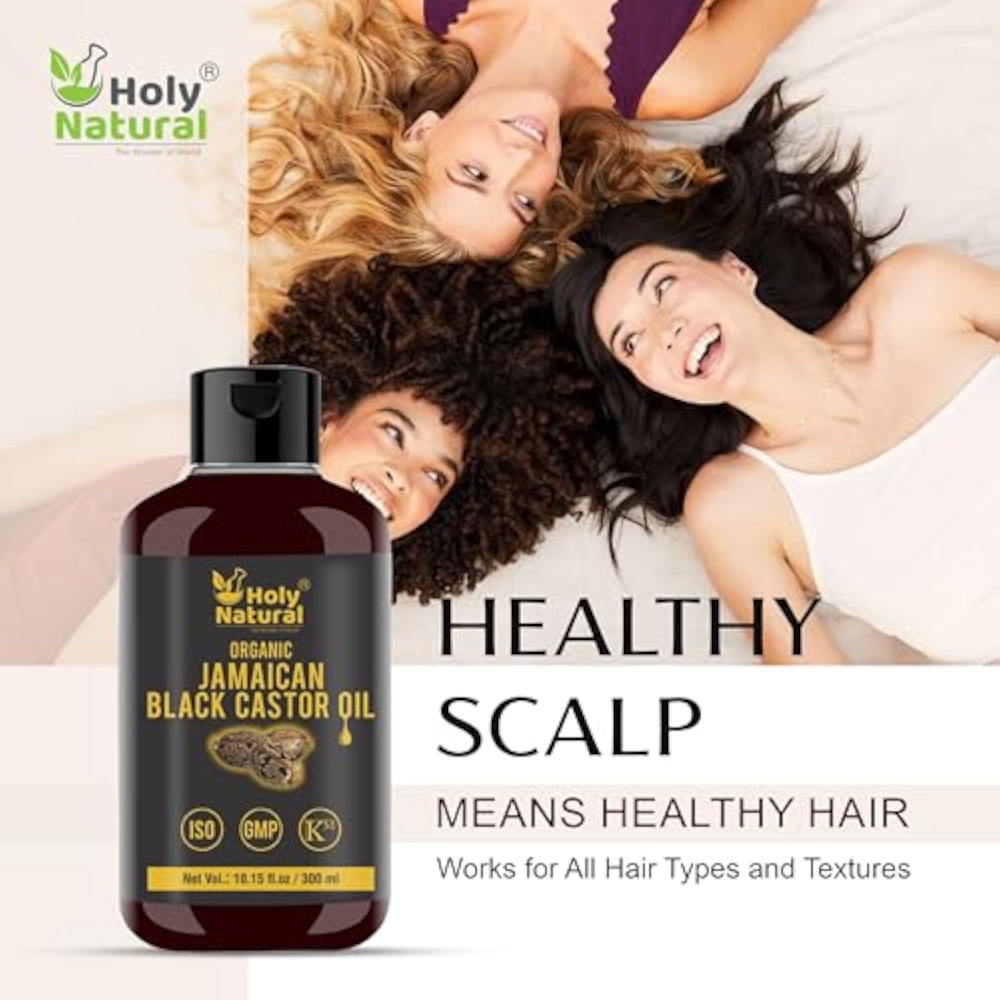 Organic Jamaican Black Castor Oil, 300ml