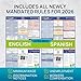 2026 Colorado Labor Law Poster – State & Federal Compliance in Spanish – OSHA, EEOC, FMLA, Minimum Wage – Durable, Laminated & Waterproof Workplace Employment Poster – Made in USA – 26” x 39.5”