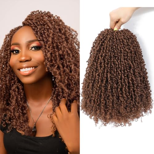 Youngther Yanky twist crochet hair Pre-Twisted Fluffy Spring Twist with