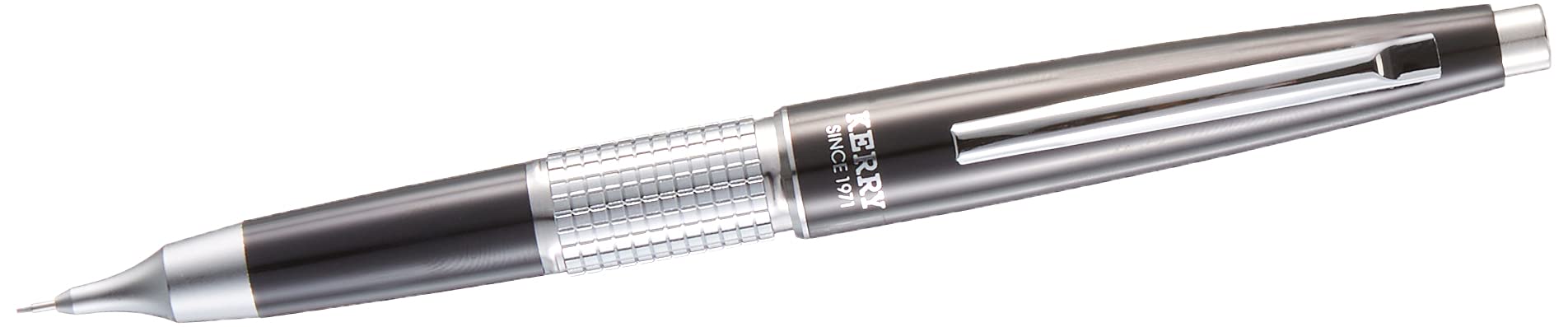 Pentel Kerry P1035-A-HB - Portaminas (incluye 6 minas HB de 0,5 mm, goma de borrar integrada), color negro