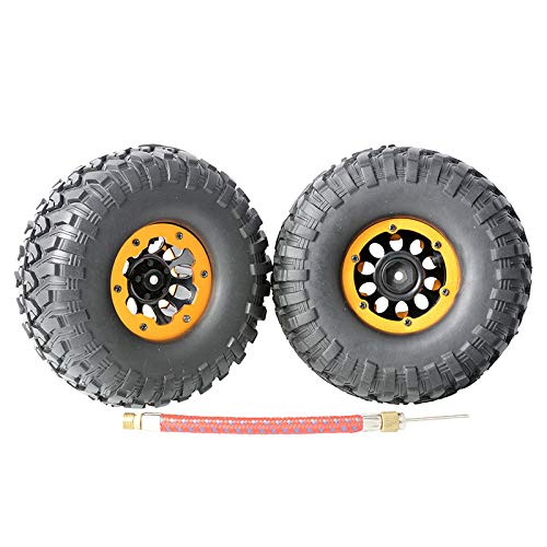 Amazon | LAFEINA 118mm RCクローラータイヤとホイールセット 1.9