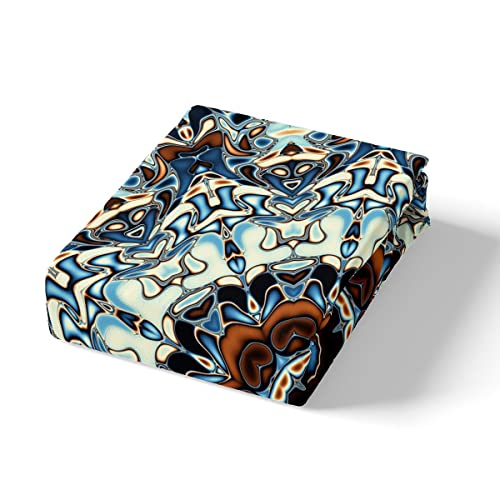 Erosebridal Oriental Floral Bedding Sets Full Vintage Flower Comforter Cover For Teens Adults, Boho Mandala Bed Set Retro Aesthetic Duvet Cover, Persian Medallion Quilt Cover Lightweight #TOP4