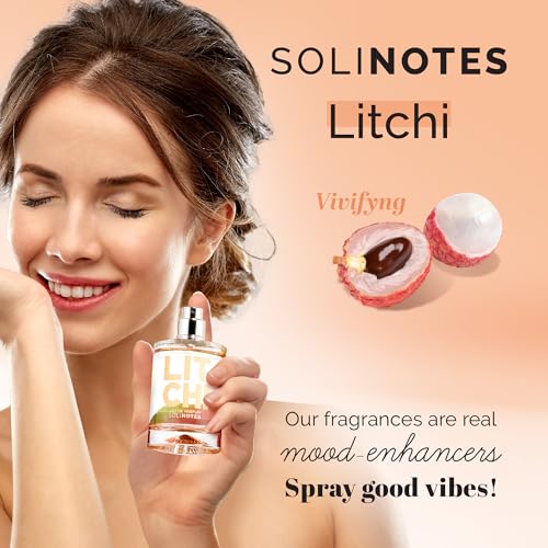 Image of Solinotes Lychee Eau de Parfum, Hibiscus & Musk, for Women & Men, 1.7 Fl Oz