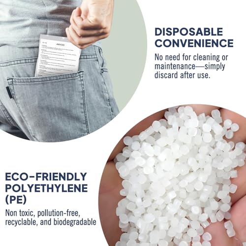 ANYOO Disposable Rain Poncho for Adults Waterproof Emergency Raincoat Lightweight Packable for Outdoor Events Hiking & Travel - Image 6