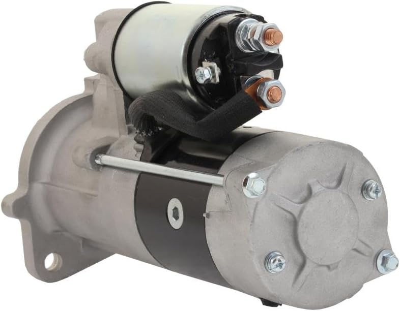 New Starter Compatible with Ingersoll Rand G34 / G40 2000-2010 Sole Dsl Small Eng Mini-62 Mini-74 4 Cyl. Dsl 1985-2012 Replaces M8T75171 M8T75172 32A66-10100 99-2267 M008T75171 M008T75172 32A6610100