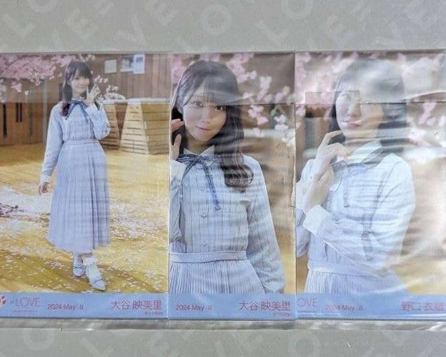 LOVE イコラブ 佐々木舞香 直筆 生写真 君の第3ボタン 齋藤 野口
