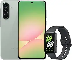 Samsung A56 5G (128GB) - Verde + Galaxy Fit3 - Grafite