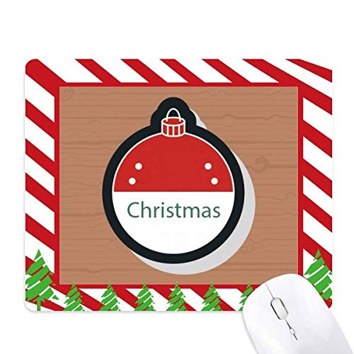 Tapis de souris Noël cartoon antidérapant pour éviter les douleurs au poignet