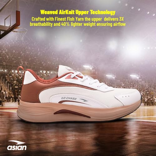 Image of ASIAN Civic-04 Men's Running Shoes | Sports Shoes with Breathable Mesh Upper, Memory Foam Cushioning | Arch Support & Durable Sole for Grip & Comfort