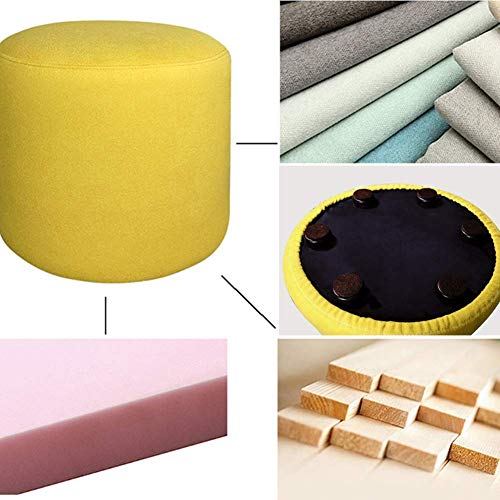 Repose-pieds en tissu pour salon moderne, parfait près du canapé - 5