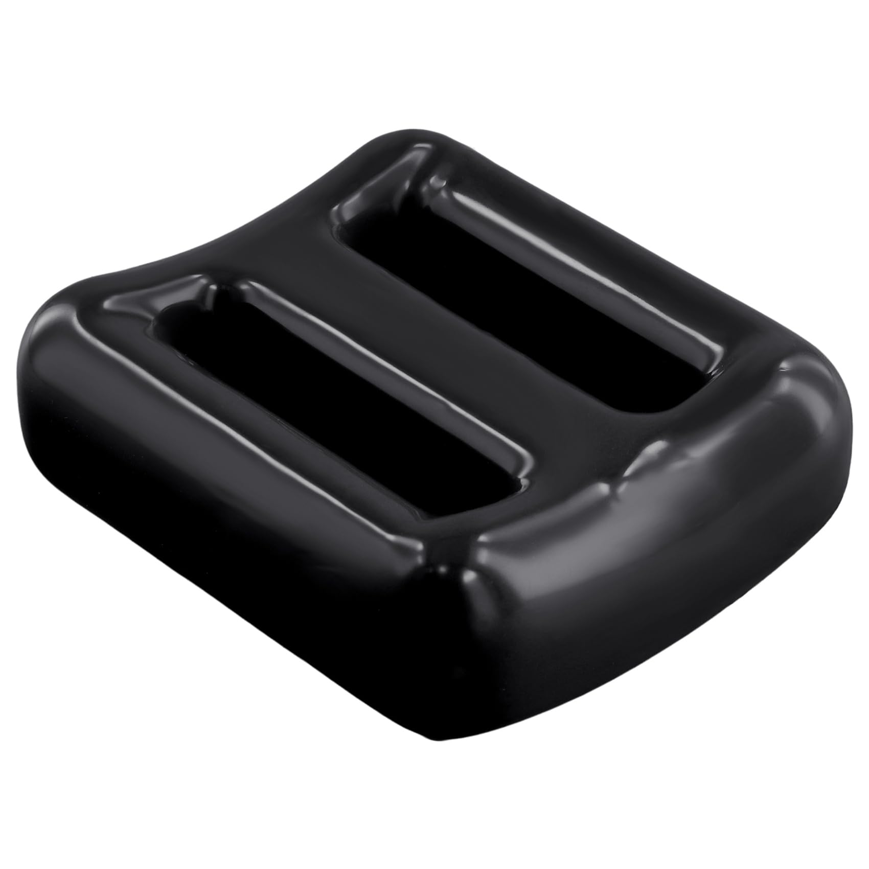 2 pesos de buceo para Submarinismo (Submarinismo), cinturón de peso, plomo recubierto, pesas de buceo, pesos de buceo 1500 g, color negro
