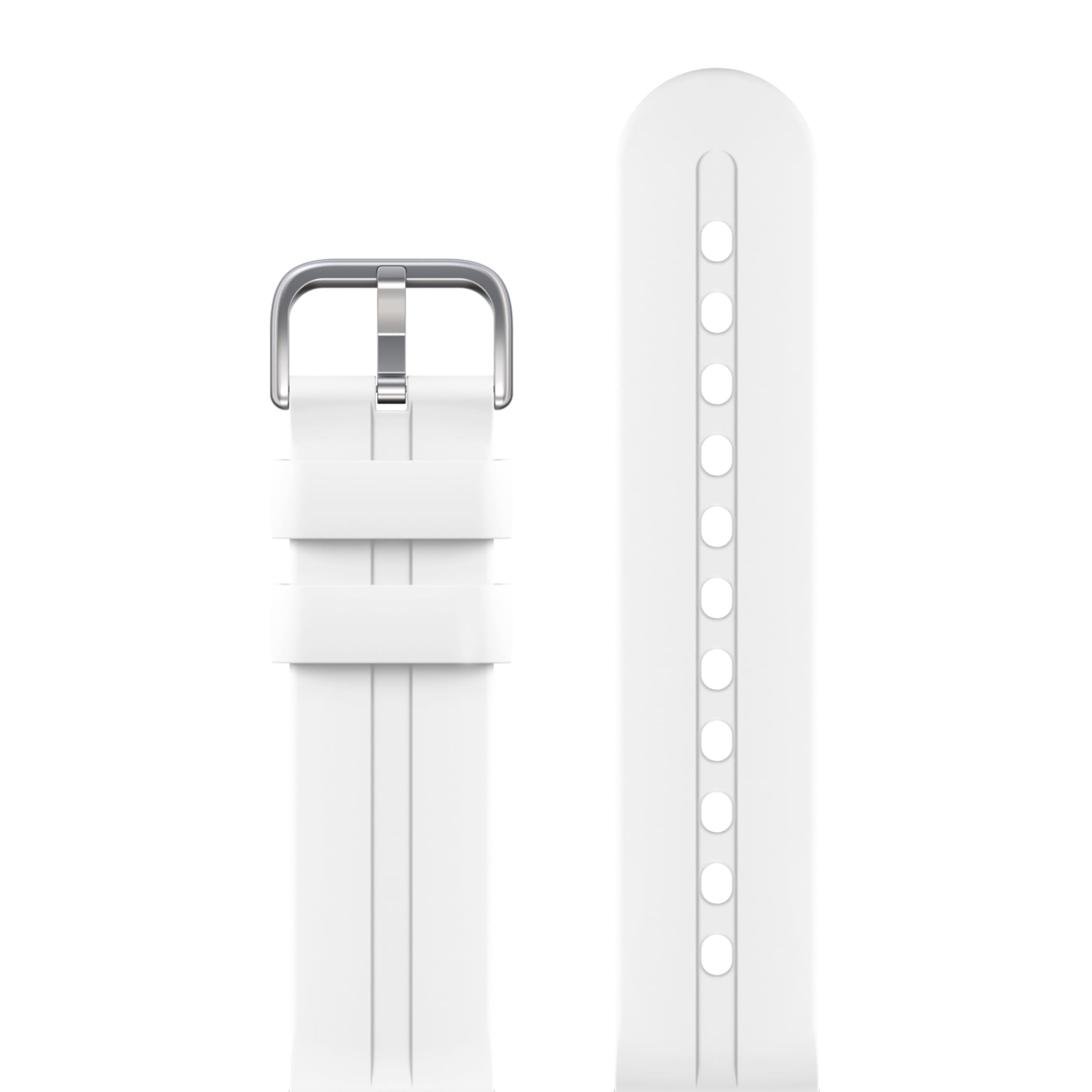 Gabb Watch Style Band - Kids Watch Band Replacement, Soft Silicone Strap, Water Resistant, Sweatproof, Replacement Watch Strap for Kids, Kids Smartwatch Strap - Arctic White