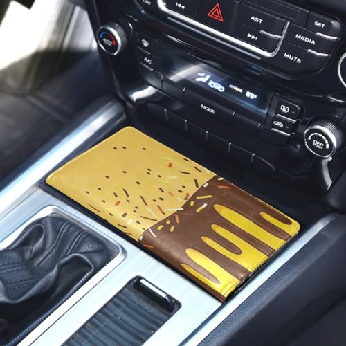 Organizador para auto cuero ligero miniatura 5