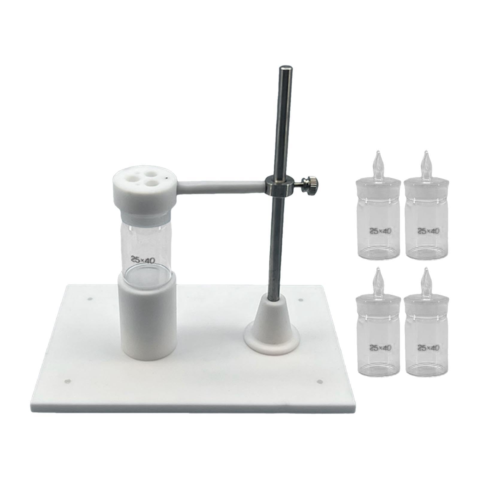 Fenteer Experimento de Química con Soporte para Electrólisis de Laboratorio para Niños de Secundaria