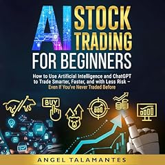 AI Stock Trading for Beginners Audiolibro Por Angel Talamantes arte de portada