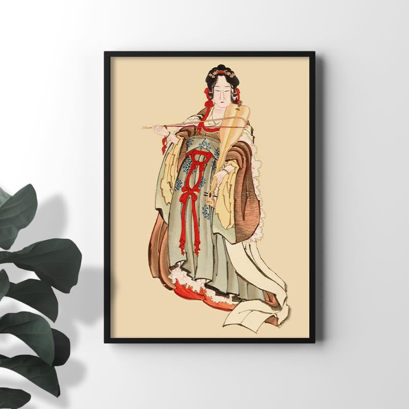 Amazon.co.jp: ROSSOGRAFICO 葛飾北斎 ポスター 弁天 弁財天 弁才天