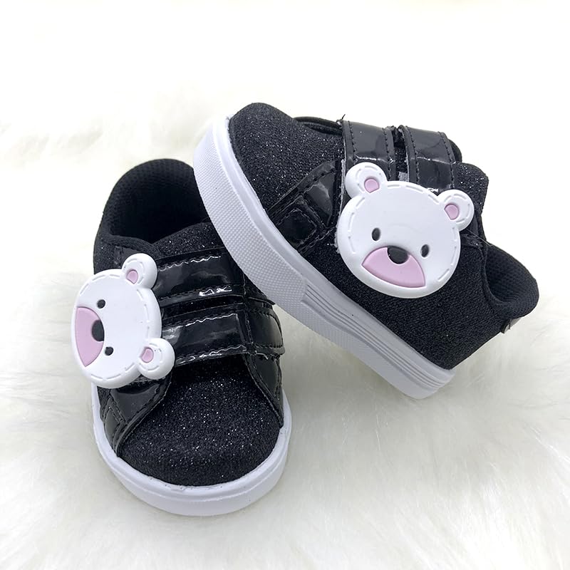 Tênis Sapatinho Infantil Menina Menino Urso Com Brilho Para Bebês em promoção! Veja a oferta e mais achadinhos de Sapatos Infantis 3 Hoje é o melhor dia para comprar Tênis Sapatinho Infantil Menina Menino Urso Com Brilho Para Bebês com aquele preço maroto! Promoção! Aproveite a oferta! 3