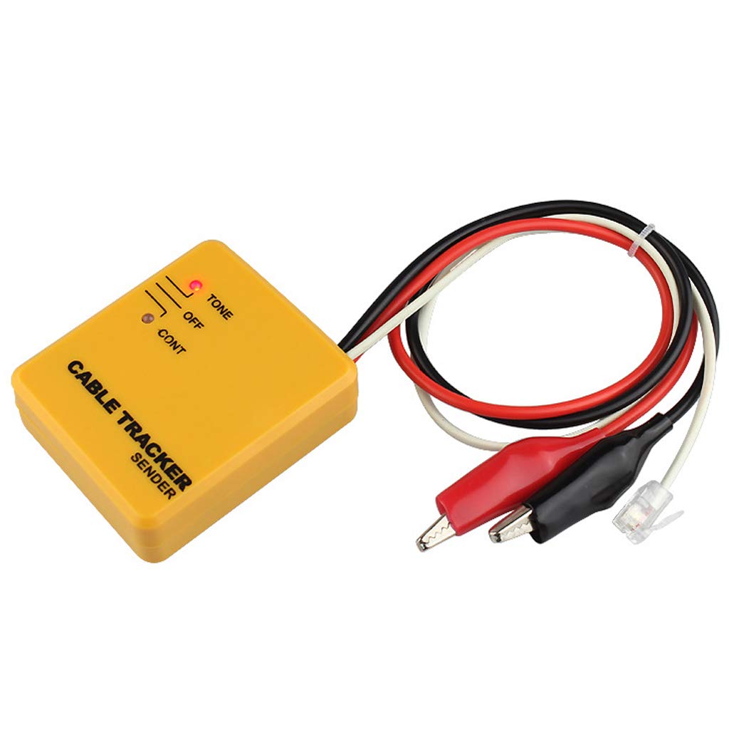 perfk Stromkabeltester Stromkabelfinder Suchgerät StromStromkabel Prüfgerät für Telefon LAN