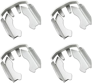 4Pack 12570620 PC61004 Automotive Fuel Injector Metal Retaining Clip Kit