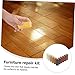 Healeved Wood Floor Scratch Remover Kit 11 Color Wax Blocks for Laminate and Vinyl Floor Repair Easy Application for Kitchen Furniture and Door Damage