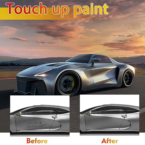 Touch Up Paint For Cars, Easy & Quick Auto Car Paint Scratch Repair, Two-In-One Automotive Car Touch Up Scratch Remover Pen For Vehicles, Erase Car Scratches, 0.4Oz (Gray-1Pcs) #TOP2