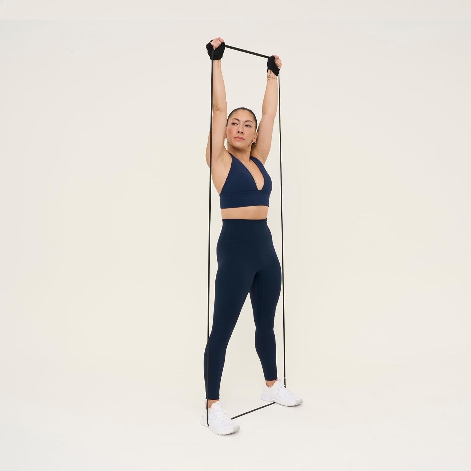 Pvolve Body Band Set – Light & Heavy Resistance Bands with Carrying Case, Adds Up to 35 lbs Load, Full-Body Strength & Tone