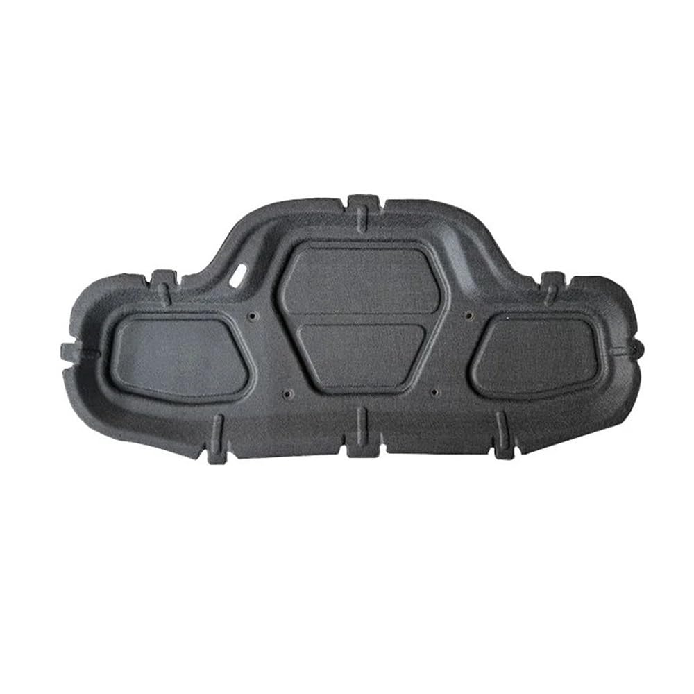 Ncvcb Black Car Cover Pad Dashmat Carpet For Q4 For E-Tron F4 2022~2025 Engine Compartment Sound Insulation Mat Front Hood Lining Heat Pad Car Accessories