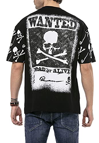 Redbridge T-Shirt da Uomo Maglietta in Cotone