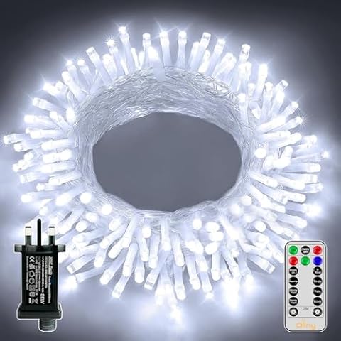 Ollny 10m 100 LED Christmas Tree Lights Cover
