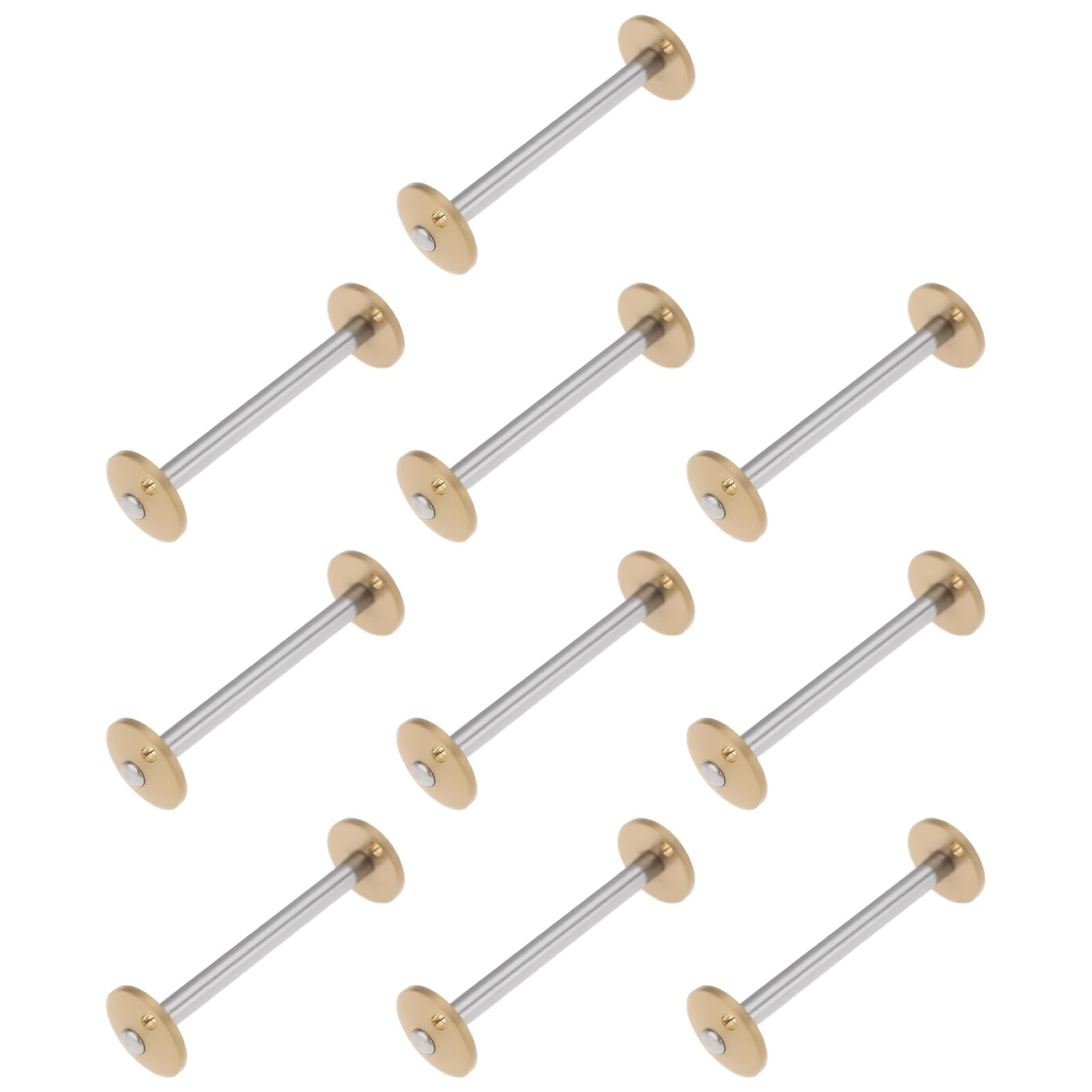 The Lord of the Tools 10Pcs Retro Bullet Sewing Machine Bobbin 8.8x32mm Compatible with Singer 27 28 127 128