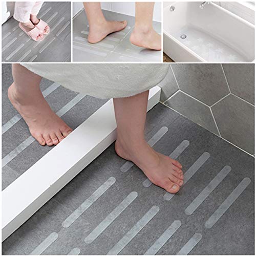 Yueser Adesivi Antiscivolo per Doccia, 10 Pezzi