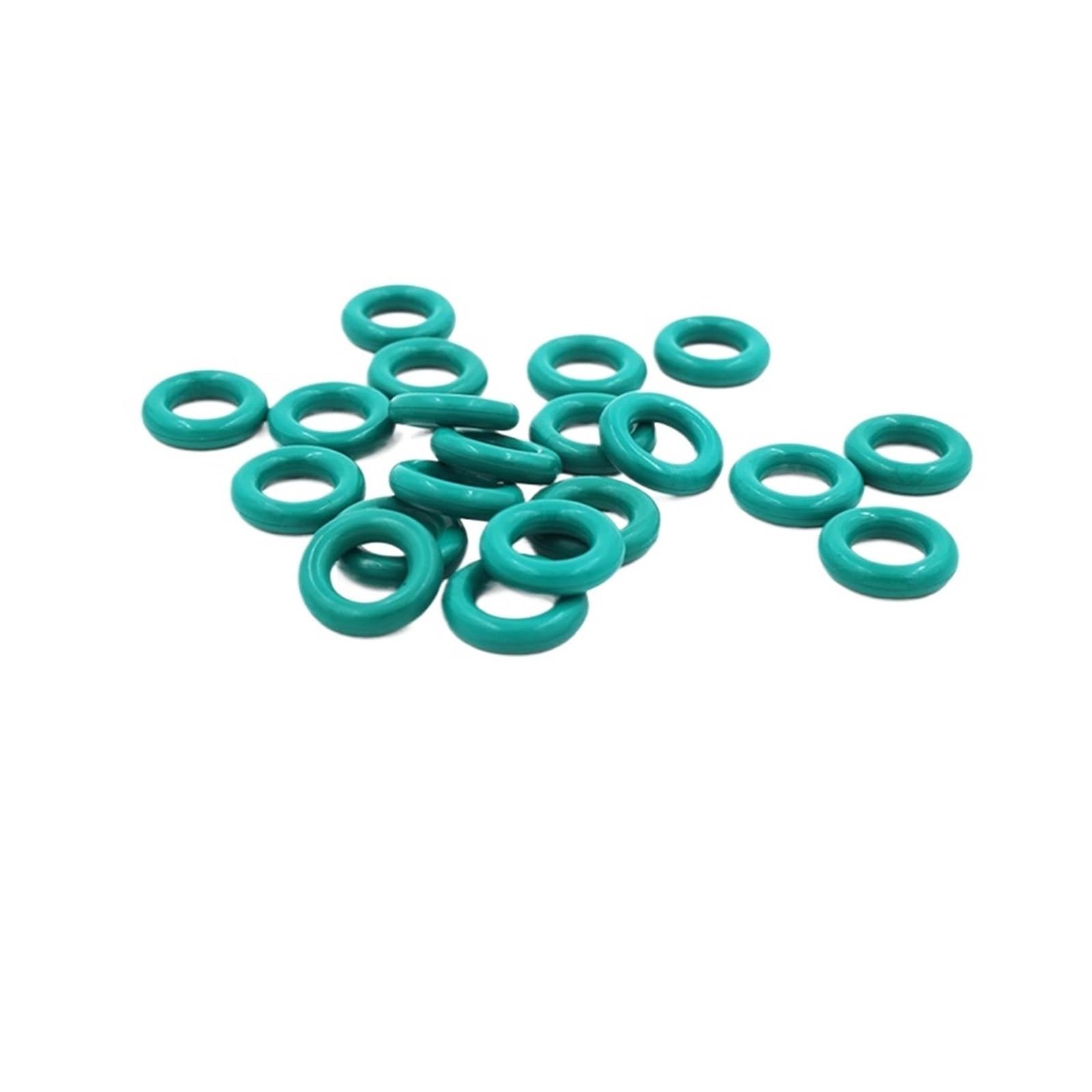 Grosor de la junta tórica 1/1,2/1,5 mm C junta resistente a la temperatura de sellado anillo de goma(OD6xCS1(10pcs))