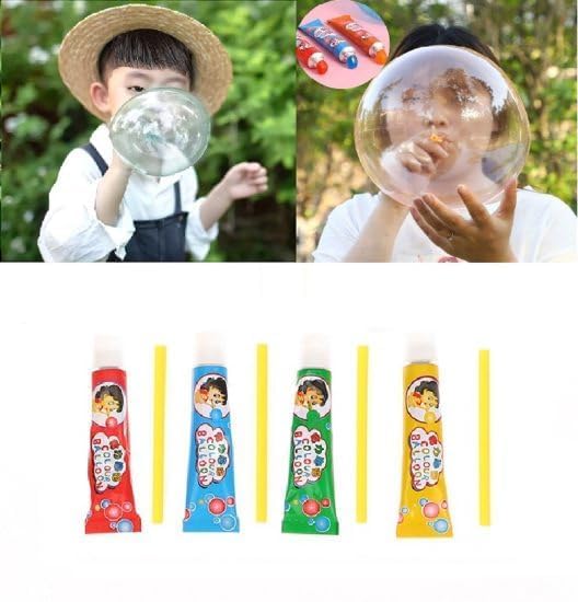 NEOPOL Samip Bubble Making Glue, Large Colorful Plastic Balloon Great Original Bloonies Bubble Making, Bubbles DIY Crafting Childhood Nostalgia Toy for Gift (Multicolour Pack of 1 Tube). (B0DG96875W) Amazon Price History, Amazon Price Tracker