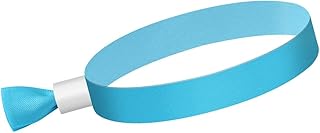 SRMAN 100 muñequeras de colores para eventos, para conciertos (azul lago)