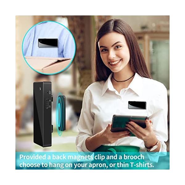 JFTWMG Mini Body Camera 1080P Body Worn Camera Personal Wearable Pocket Body Worn Cam Bike Camera for Home/Outdoor/Law Enforcement/Security Guard/Home/Hiking - Image 6