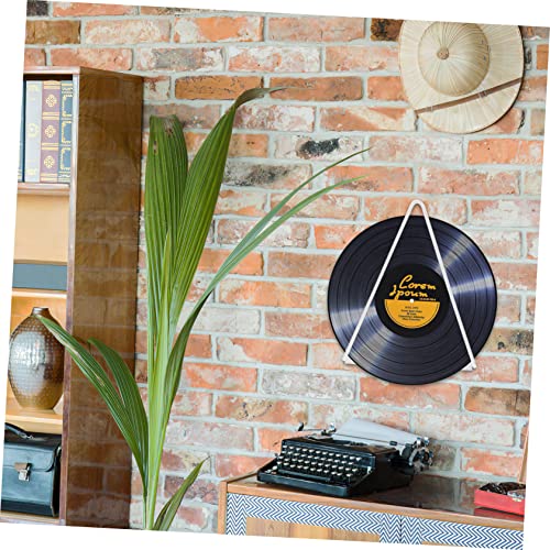 Soportes de pared para de vinilo expositor triangular para almacenamiento de vinilos PRETYZOOM 6