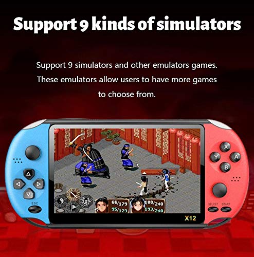 CZT-Consola-de-Videojuegos-Retro-de-51-Pulgadas-construida-en-4800-Juegos-de-emuladores-Arcade-y-Otros-9-simuladores-compatibles-con-MP3E-book-Azul-Rojo