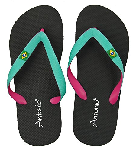 NEO-24 Lady Beach Slipper Brazil 41 Schwarz Strandschuh Sommerschuh Badeschuh Badeschlappen in 3 modischen Farbvarianten erhältlich Cover