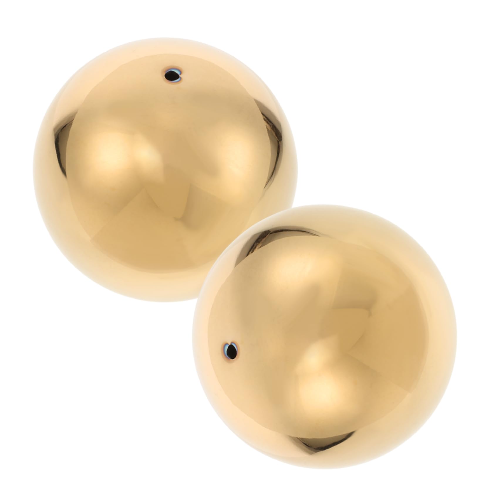 LIFKOME Garden Landscape Balls 2pcs Stainless Steel Decorative Spheres Gazing Balls Mirror