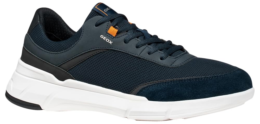 Geox Men U Vittour A Sneaker, Navy, 11 UK