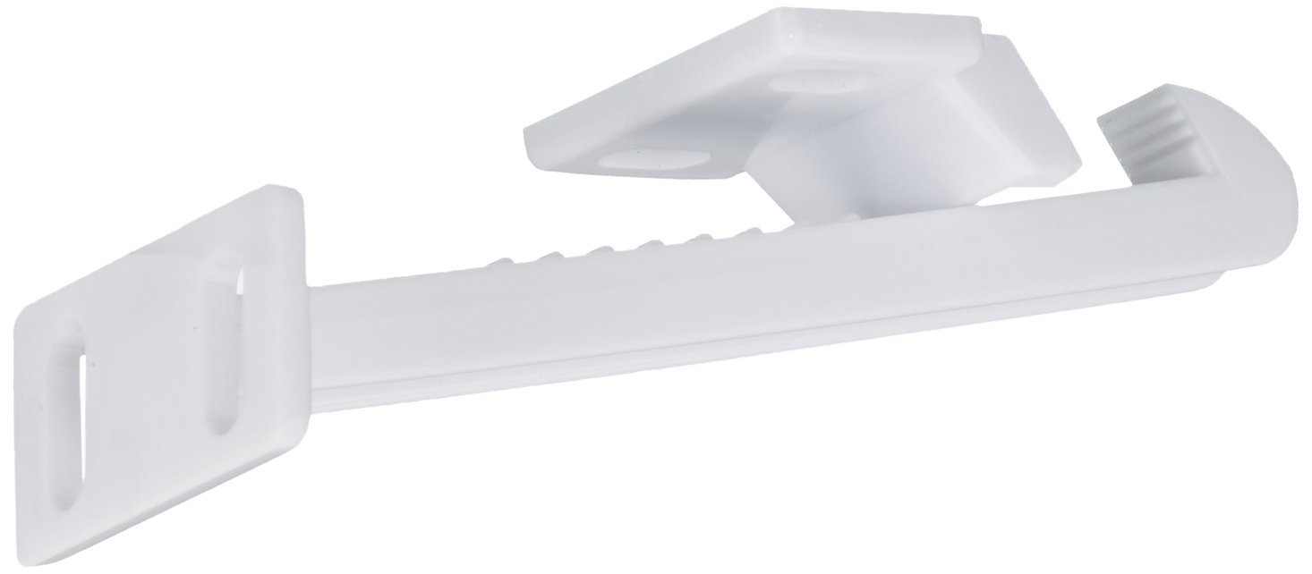 Olympia 98342 BS 802 Dispositif de Bloquage pour Tiroirs et Portes Sécurité Enfant Protection Blanc