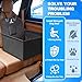 Wimypet Impermeable Protector de Asiento de Coche para Mascota, Asiento del Coche...