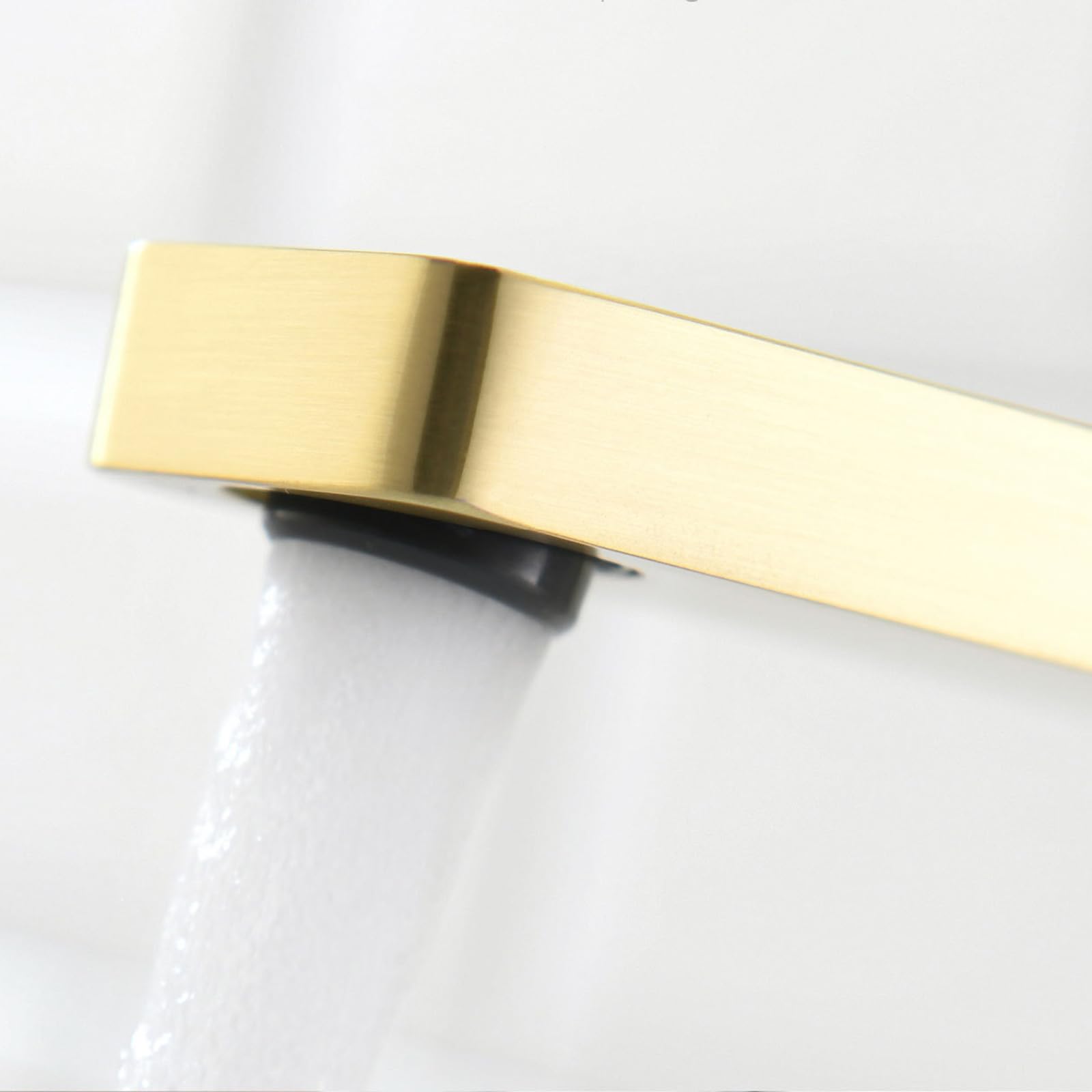 Armatur Waschbecken Bad Waschtischarmatur Badezimmer Hoch Einhandmischer Einloch Einlochmontage Aus Kupfer Mit Warm Und Kaltmischung,Gold,hoch