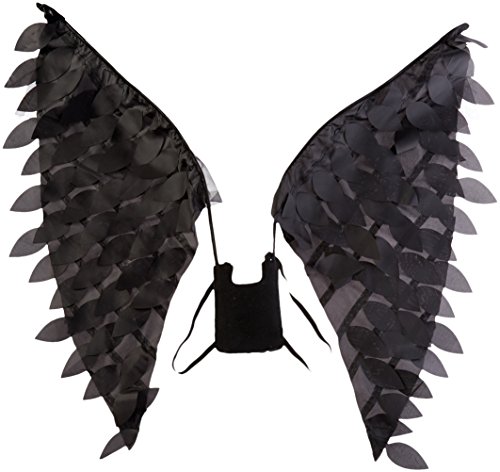 Disguise Women's Disney Maleficent Movie Maleficent Adult Wings Costume Accessory, Black, One Size