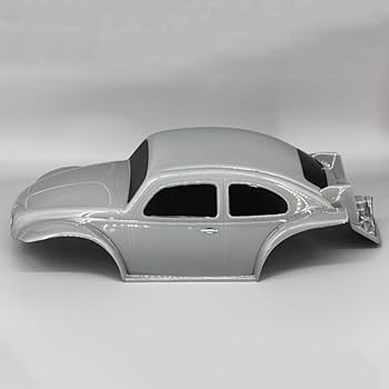 ラジコン・ラジドリ・VWビートルボディ Amazon | SANTAIZI 1/10 RCボディグレービートル レクサン PC