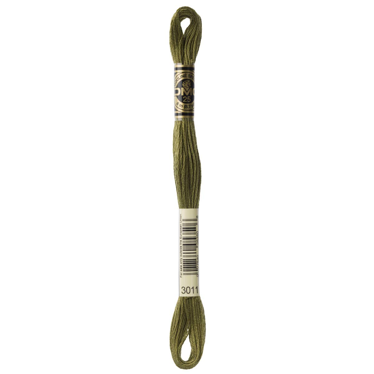 DMC Embroidery Floss Mouline Stranded Cotton Thread for Hand Embroidery and Sewing - Colour No: 3011-5 x 8m Skeins โ image 1